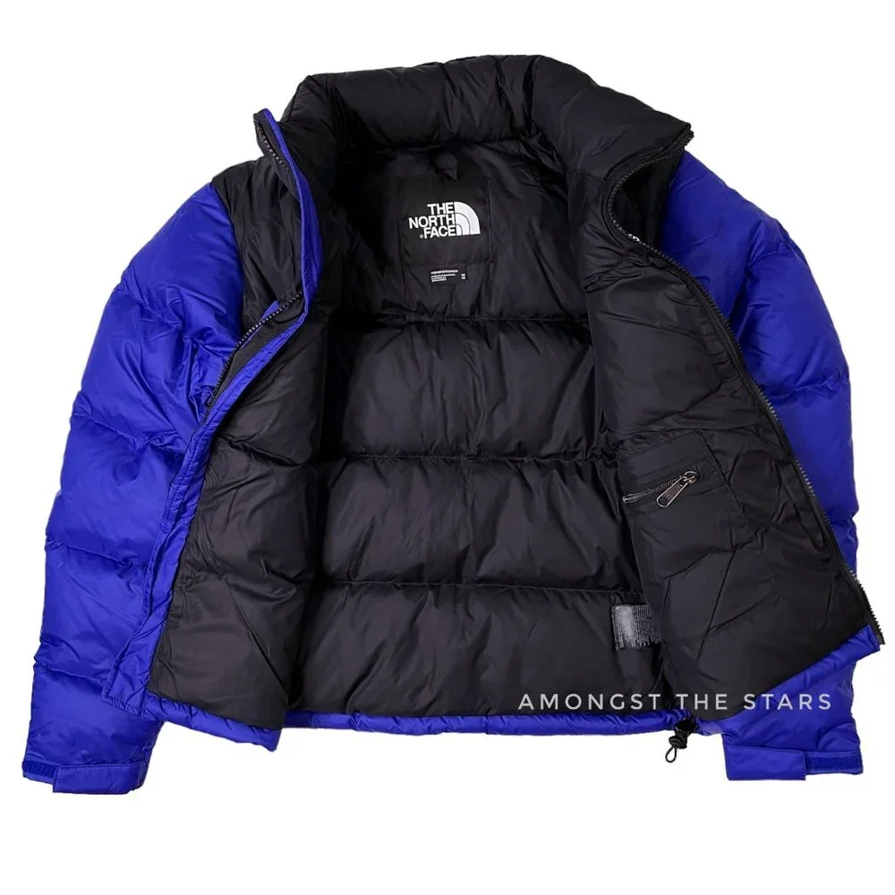 The North Face 1996 Retro Nuptse 700 Lapis Blue Puffer Jacket - Picture 10 of 15